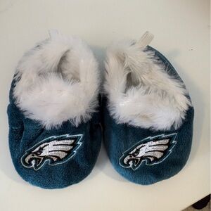 NFL Football Seattle Seahawks Baby Slippers blue size Large